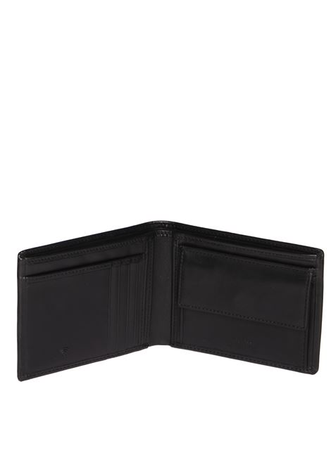 black new boston leather billfold GUESS | SMNEBR LEA20NEW BOSTON-BLA